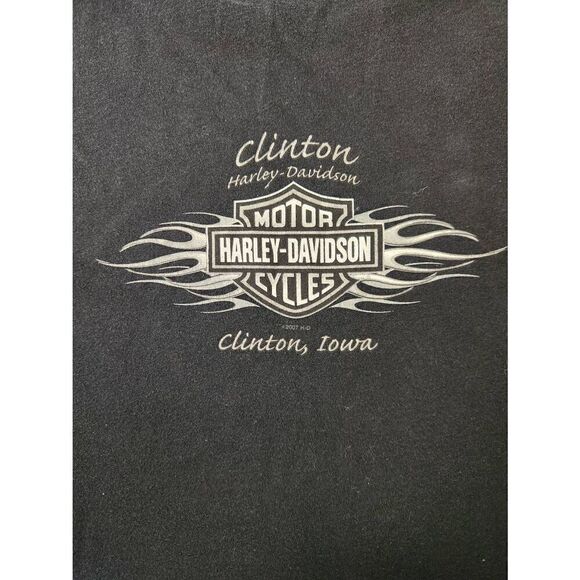 Harley-Davidson 2X black short sleeved t-shirt with Harley-Davidson in black and - Picture 7 of 7